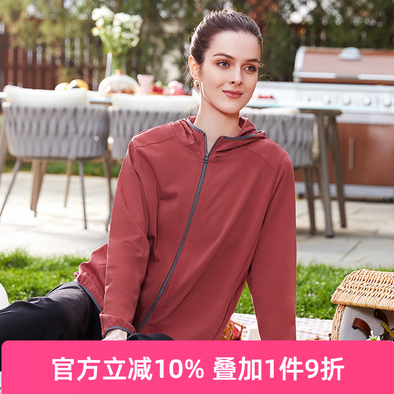 銅牛2021春夏新款棉長袖休閑開衫