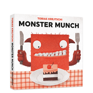 怪物蒙克  Monster Munch  低幼互动纸板书。设计巧妙，让孩子动手能力的锻炼和对食物、好习惯的认知培养