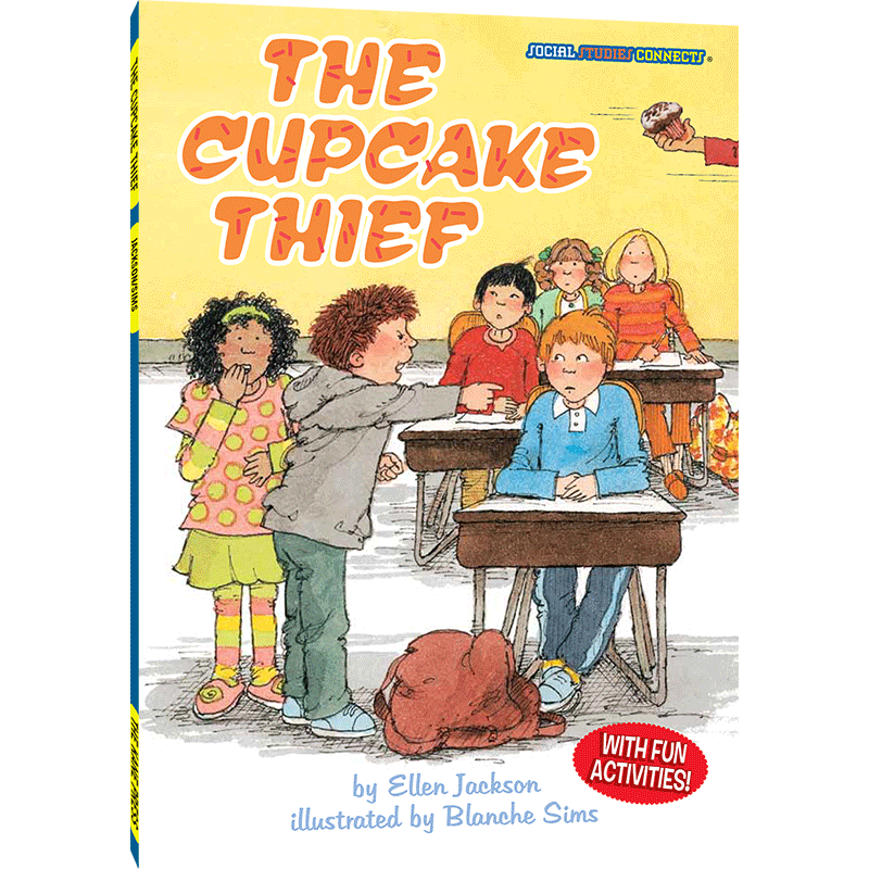 成长全知道：谁偷了我的蛋糕 Social Studies Connects : The Cupcake Thief英语读物原版 适应能力 经济意识 社会竞争力 大奖童书