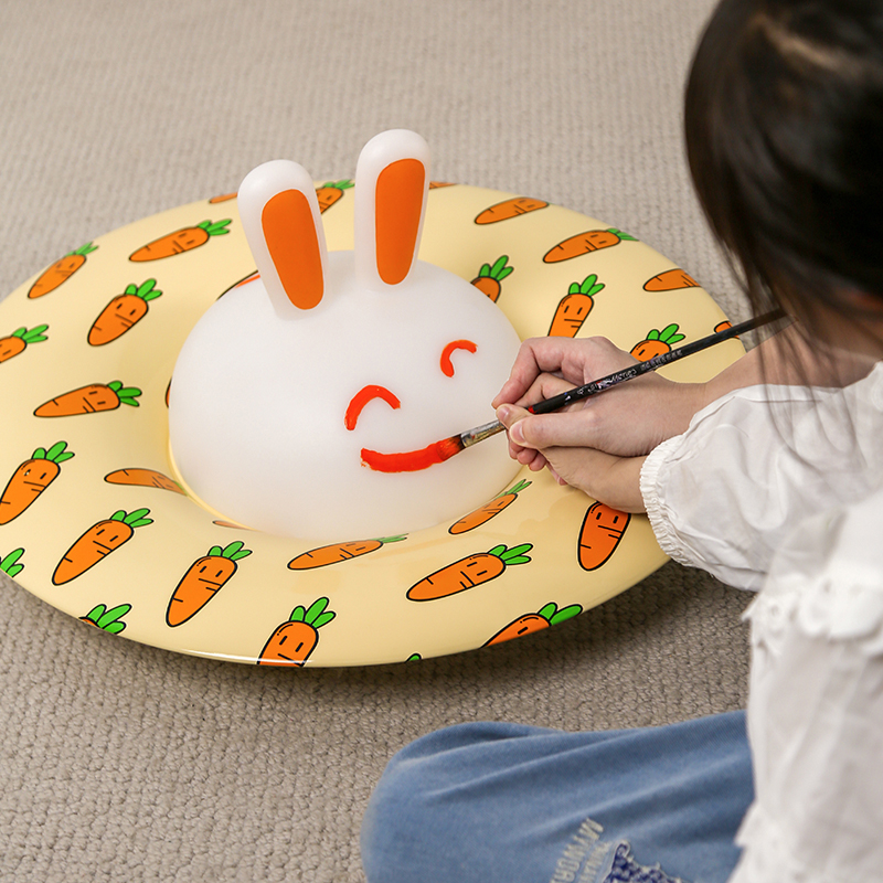 宝照POPO吸顶灯 女孩儿童房书房艺术遥控防蚊虫小尺寸吸顶灯曲奇