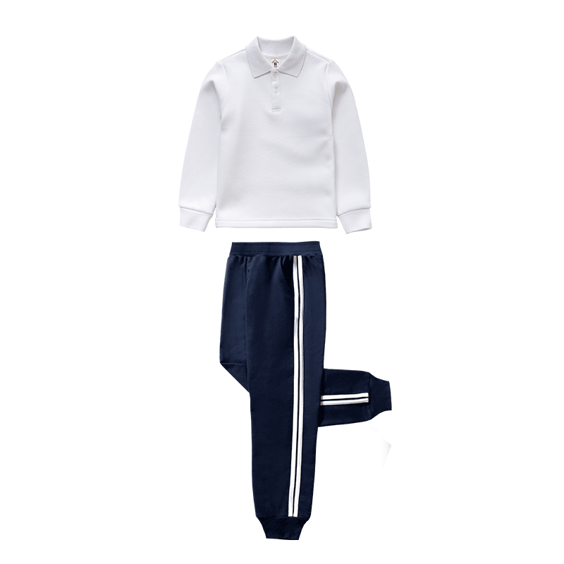 画窗园服校服加绒2件套
