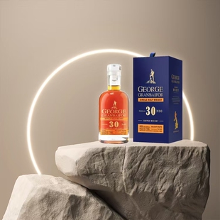 苏格兰198ml乔治格兰佰富30 单一麦芽威士忌mini款优选威士忌 1瓶