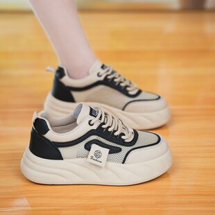 青岛福客来女鞋 断码2026年春夏季小白鞋新款韩版ins女学生增