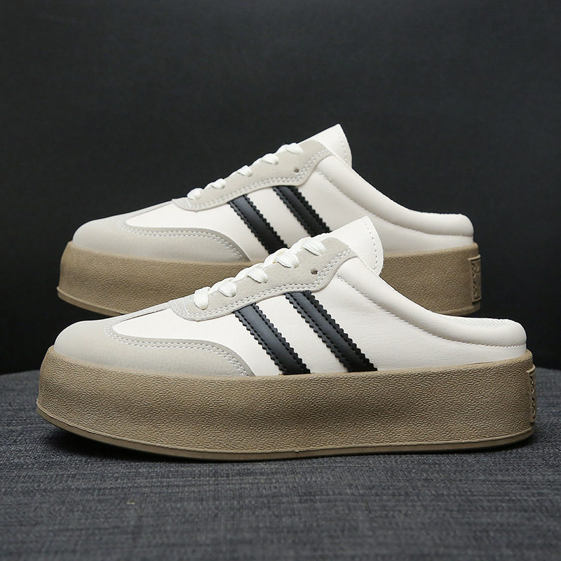 青岛福客来女鞋代工厂包头拖鞋女外穿2026新款春夏季百搭小白鞋子,女鞋,德训鞋,淘宝优惠券,粉丝福利购,淘宝优惠卷