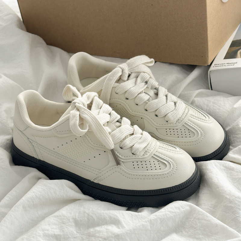 青岛福客来女鞋代工厂平底夏季透气小白鞋女2026新款爆款百搭运动,女鞋,休闲板鞋,淘宝优惠券,粉丝福利购,淘宝优惠卷