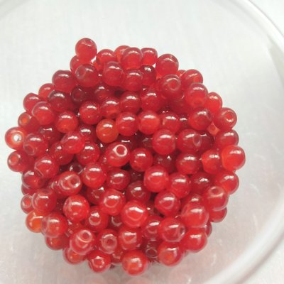 玻璃烤漆珠子圆珠手串