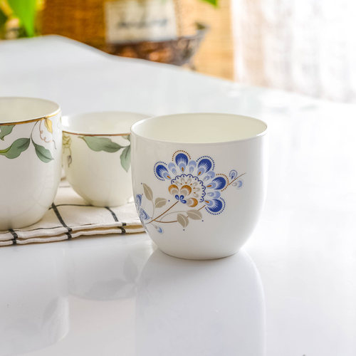 陶瓷小号唐山可定制logo茶杯酒杯