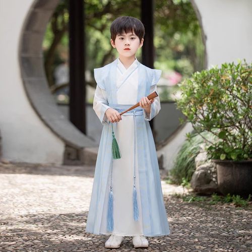 男童汉服春秋古装中国风国学服