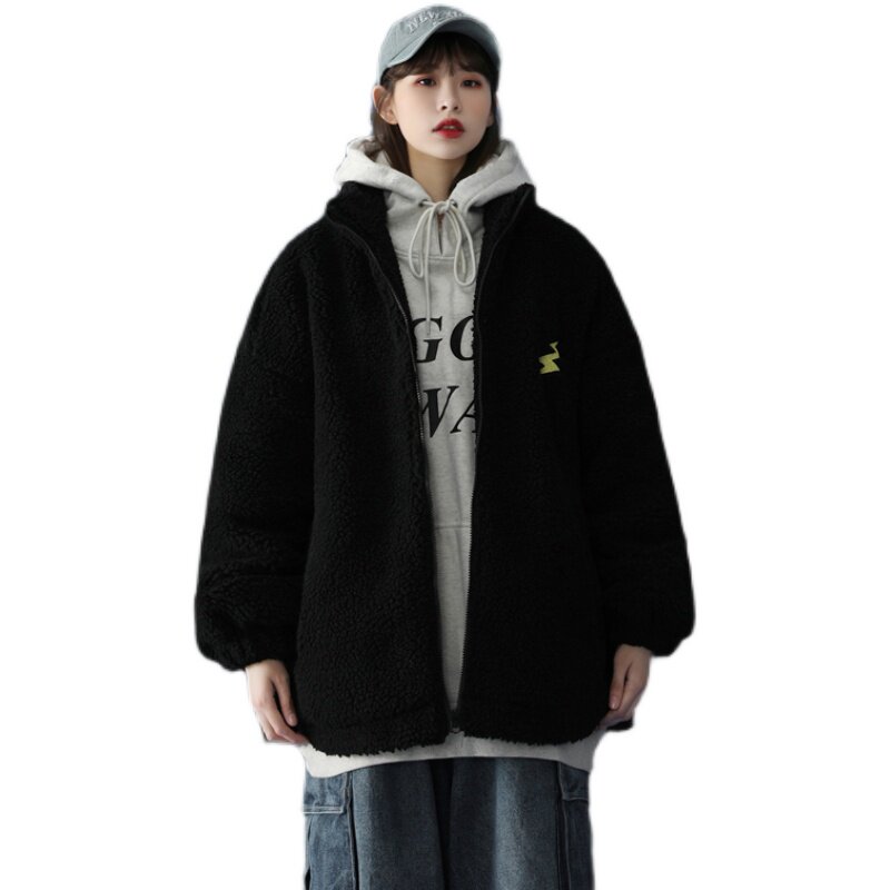 XZ213-MY09-P128控148-加厚羊羔毛刺绣棉服点击率高,男装棉衣,星座213