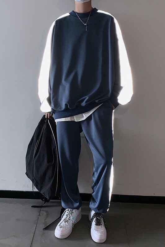 XZ213-上衣单卖货号19W20P55休闲运动套装19TZ03-P90-控108,男装休闲套装,星座213