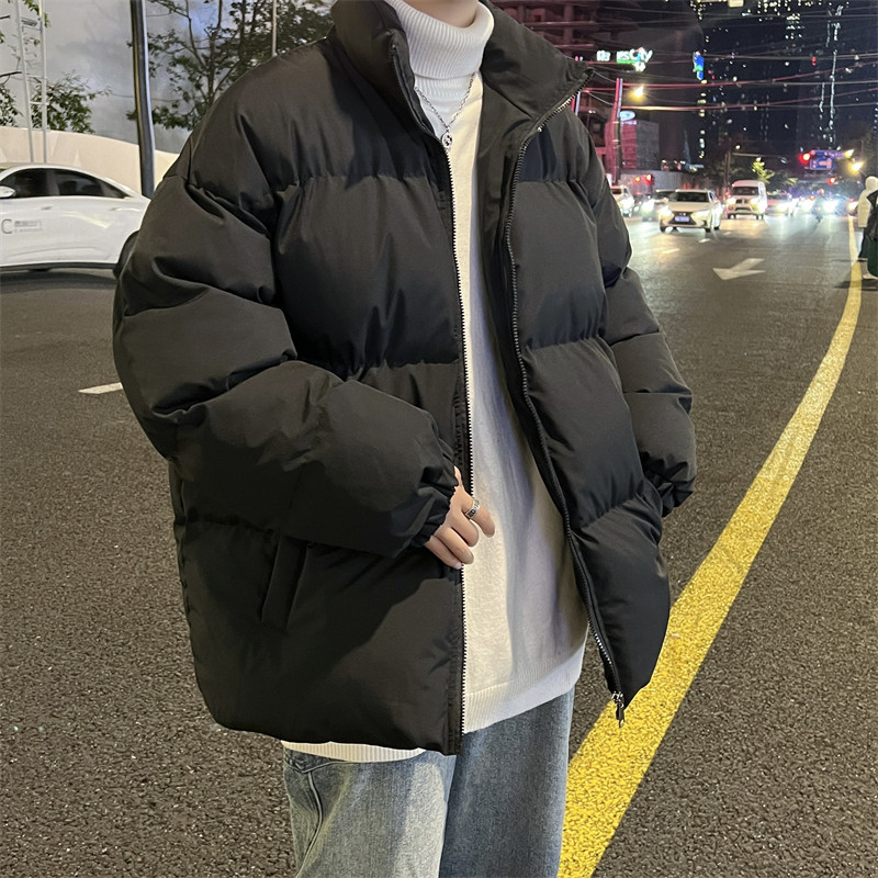 XZ213-MY20-P70控88港风大码纯色加厚棉服现货五万件持续出货！,男装棉衣,星座213