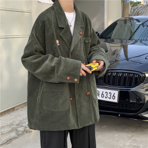 XZ213-19XZ07-P108控128大码纯色西服休闲宽松图片