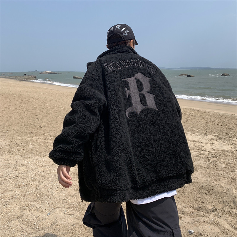 XZ213-MY45-P128控148港风大码刺绣夹棉加厚刺绣立领棉服,男装棉衣,星座213