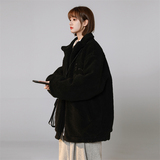 XZ213-MY45-P128控148外套冬季刺绣羊羔毛高品质重磅美式棉服，男装棉衣，星座213