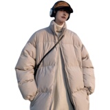 立领羽绒棉服男冬季加厚棉袄外套潮牌痞帅面包服短款宽松大码棉衣，男装棉衣，星座213