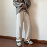 DK36-P45控58港风大码抽绳拖地裤，男装休闲裤，星座213