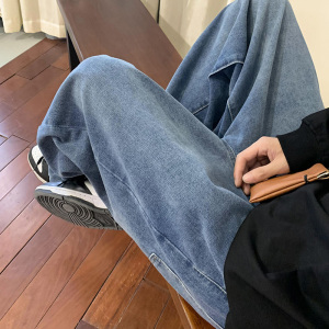 XZ213-DK19-P50控68港风大码水洗牛仔裤 直播品质图片