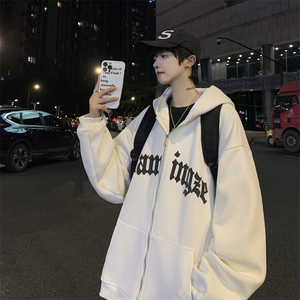 XZ213-JK16-P80控98 冬季主推加绒加厚高品质开衫卫衣图片