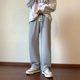 DK36-P45控58港风大码抽绳拖地裤，男装休闲裤，星座213