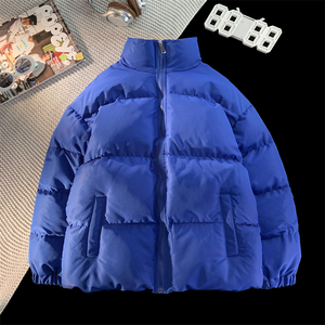 XZ213-MY20-P70控88港风大码纯色加厚棉服 现货五万件 持续出货！图片