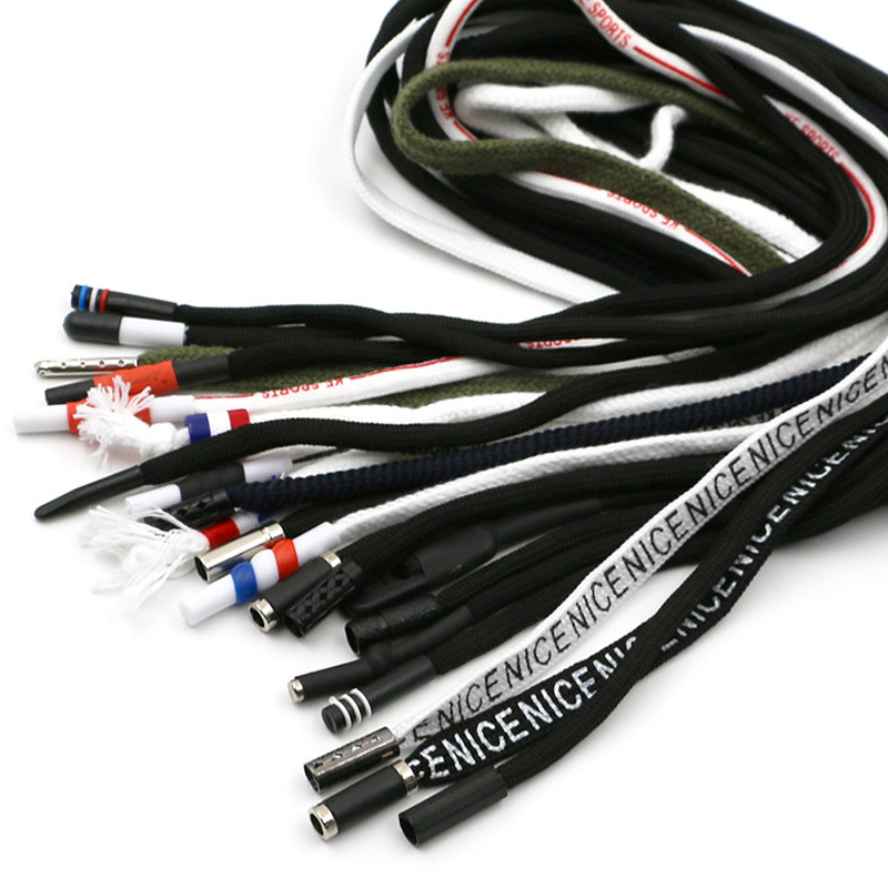 时尚裤带绳卫衣帽子抽绳裤腰绳运动裤腰带绳个性装饰带白色圆棉绳