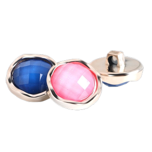 彩色珠光睡衣扣花色棉袄毛呢风衣时装纽扣圆形毛衣装饰钮扣大扣子