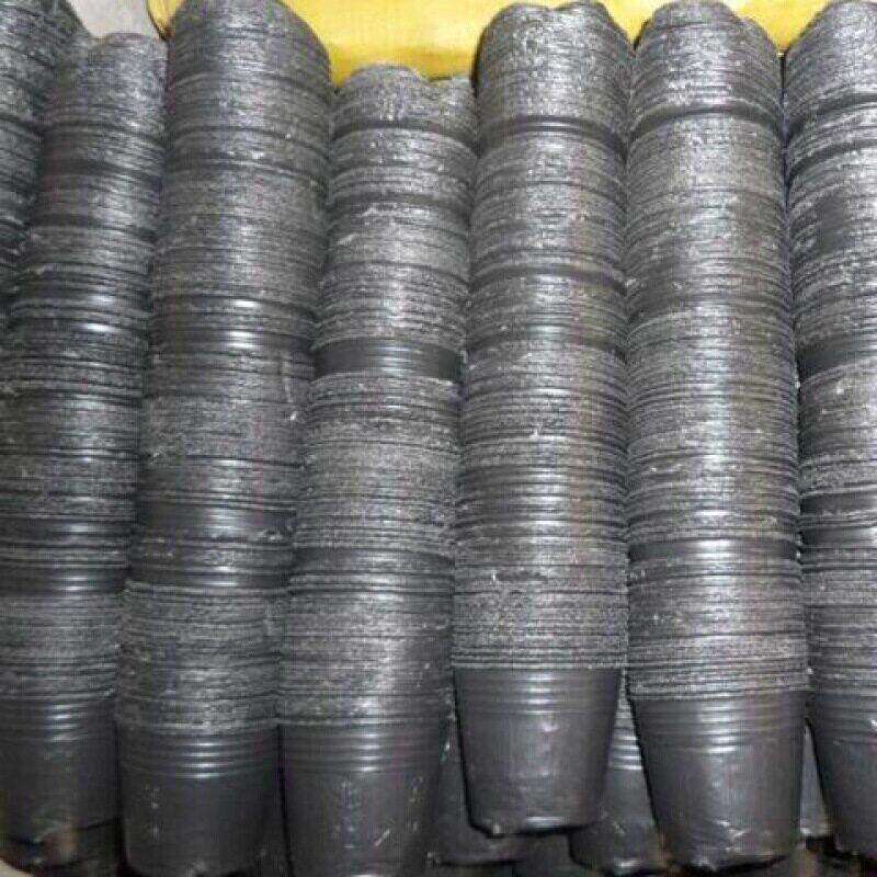 加厚营养钵育苗袋一次性塑料花盆育苗杯黑色果树育苗袋大号塑料
