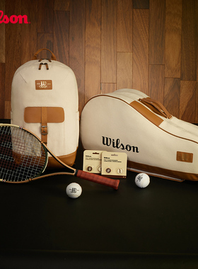 Wilson威尔胜110周年限定复古网球包2025款双肩包手提斜跨单肩包