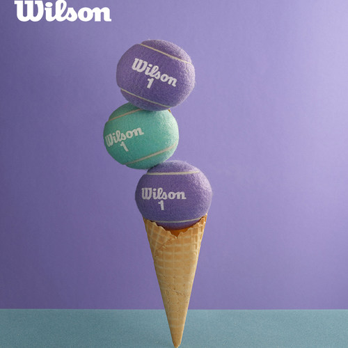 Wilson威尔胜2025马卡龙配色网球