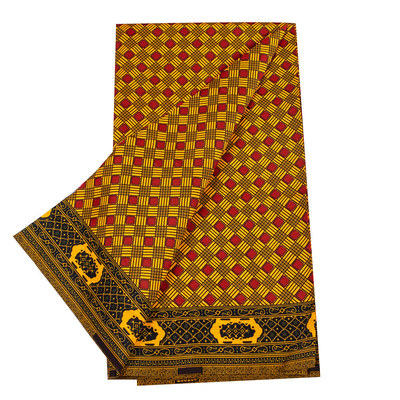 非洲民族风数码印花布料