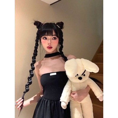 假发辫子女麻花长辫古风2