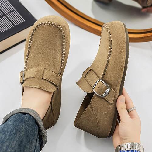 K-6898秋季新款一脚蹬休闲勃肯鞋男鞋