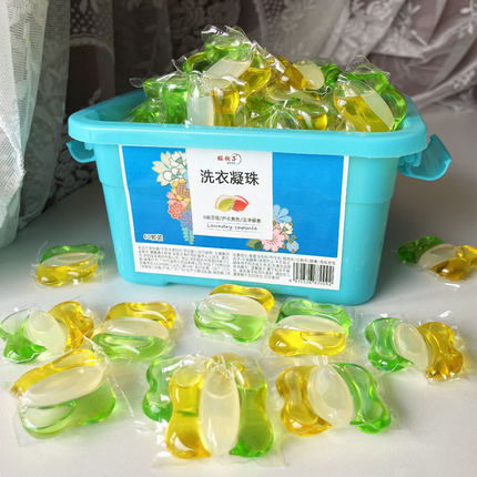 猫胡子三合一香氛洗衣凝珠液除菌除螨深层洁净护衣护色持久留香珠