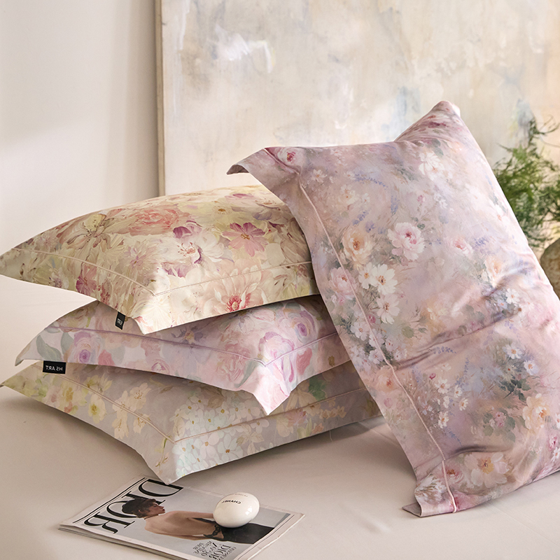 枕套一对装枕头套纯棉全棉100支