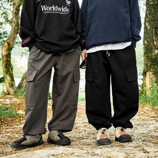 子 儿童裤 RS家针织休闲设计感2025秋季 新笔袋潮牌中大男童宽松长裤