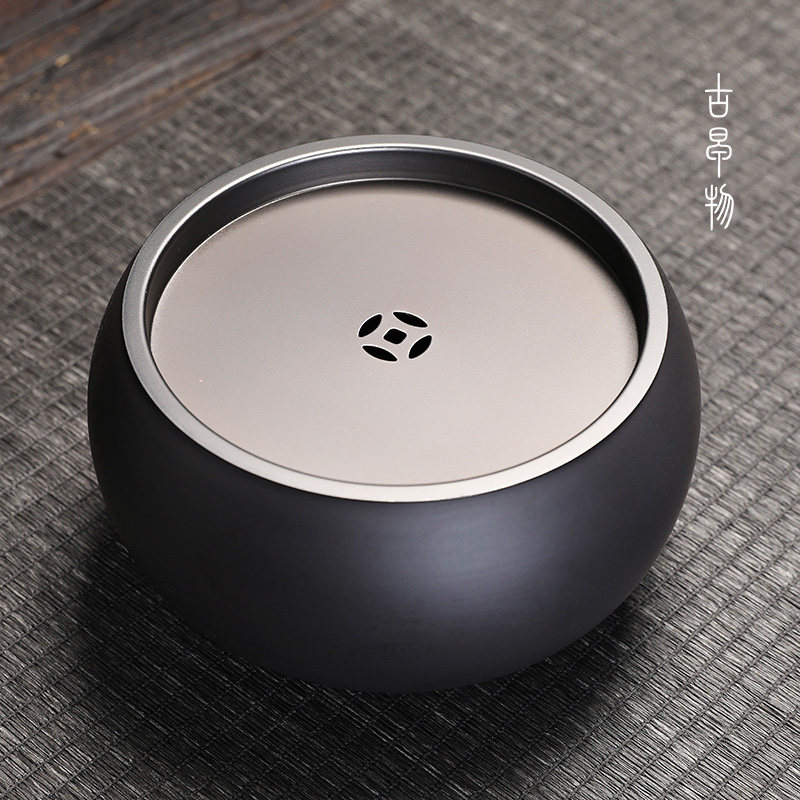 紫砂建水家用覆古废水缸大容量桌面茶洗水盂茶渣桶功夫茶具零配件,3C数码配件,USB多功能数码宝,淘宝优惠券,粉丝福利购,淘宝优惠卷