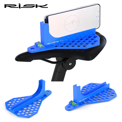 RISK山地公路自行车坐垫调整水平仪 座垫角度测量工具骑行fitting