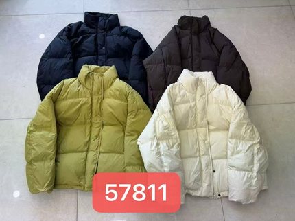 TY 2025冬季新款韩系简约百搭立领羽绒服