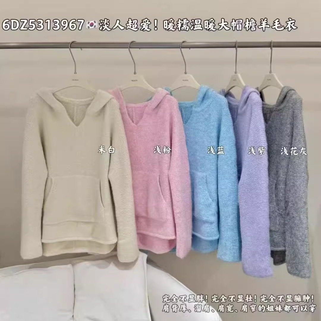 闰熙3967-6冬季新款毛针织衫