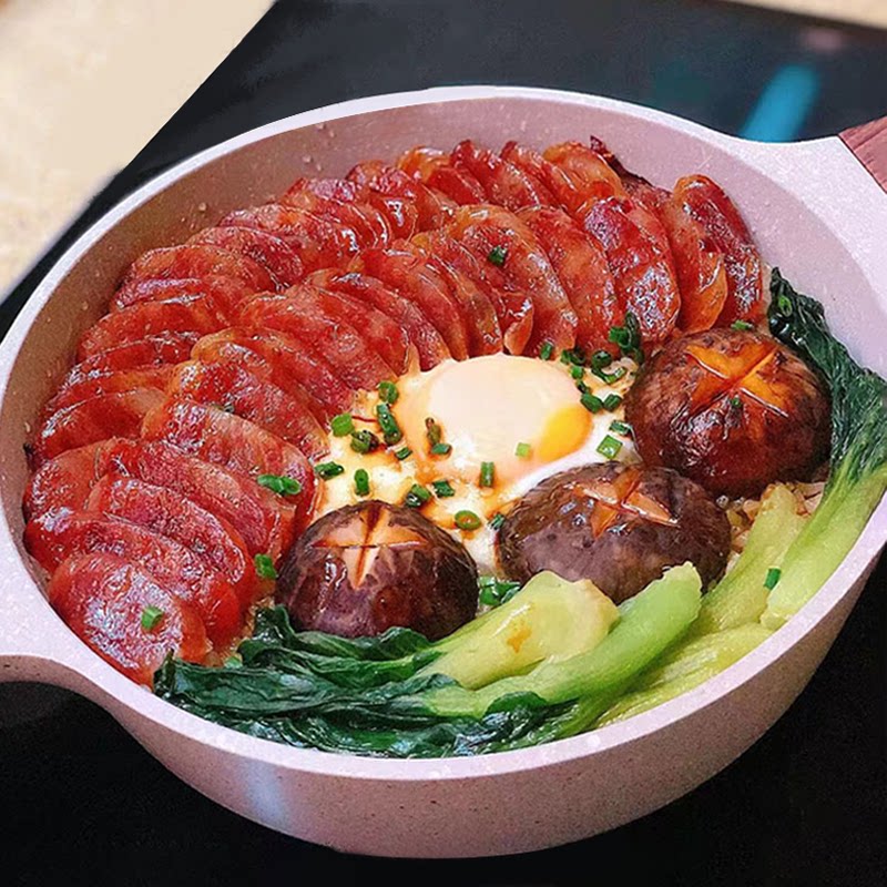 正德和三色广式腊肠正宗特色农家手工自制腊肉风味煲仔饭广味香肠