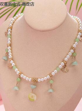 明制坦领唐风配饰汉元素国风