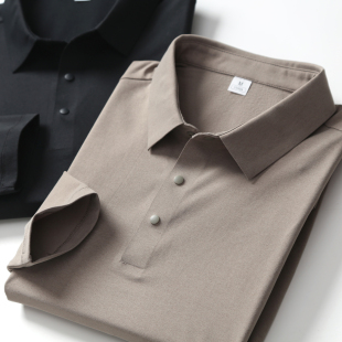 男款 口碑款 T恤polo衫 春秋轻量透气速干休闲长袖 外贸高端尾货男士