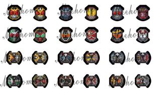 假面骑士zi-o时王shf表盘细节贴纸平成假面/woz虾饺逢魔终极异类