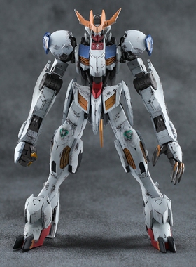 万代高达铁血的孤儿巴巴托斯帝王形态狼王hg144代工 不包含本体