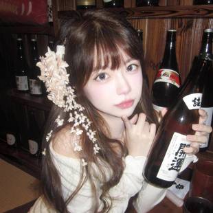 新中式流苏铃兰花发夹头饰女古风头花森系新娘侧边夹日系旗袍发饰