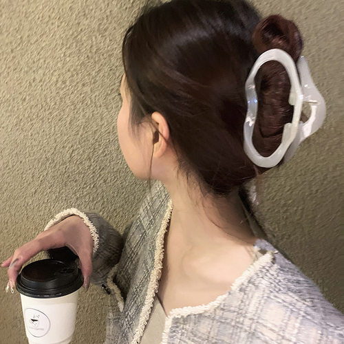 几何不规则线条夹发抓高级感夹子