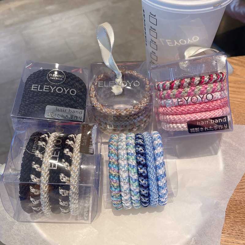 高弹力运动发圈女扎头皮筋加粗拉