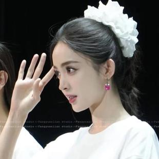 重工法式 升級版 高級感蕾絲花邊大腸發(fā)圈女純色復(fù)古百搭頭花頭繩