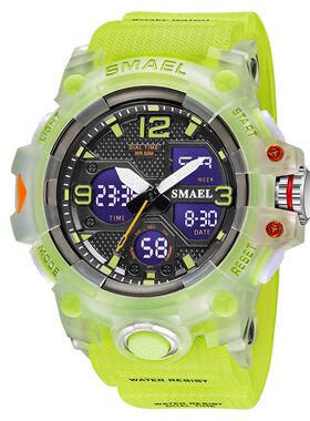 【高品质机芯】SMAEL炫酷学生多功能电子手表小众防水夜光闹钟男