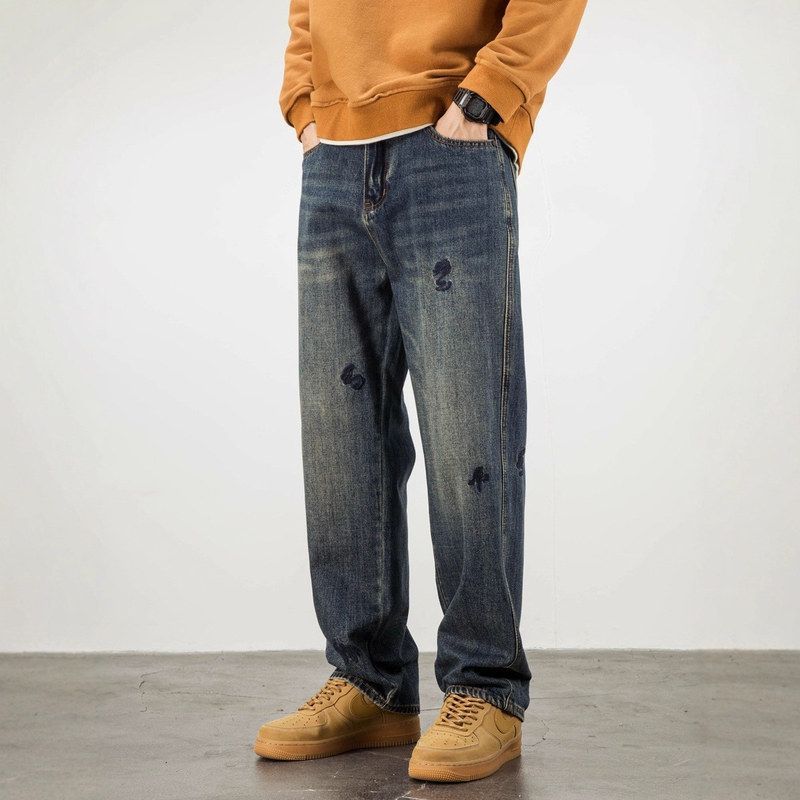 2025男秋冬加厚款宽松美式女款